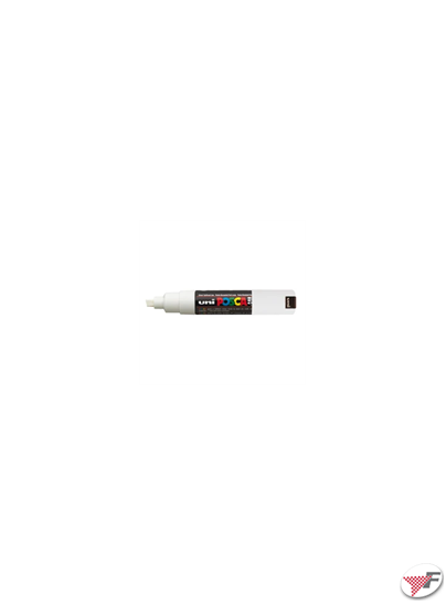 Uni posca pc - 8k 8 mm scalpello pennarello bianco - 4902778916599 - Uni  Mitsubishi Pencil
