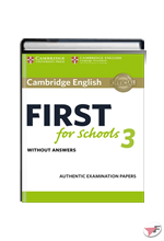 CAMBRIDGE ENGLISH FIRST FOR SCHOOLS 3