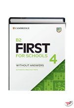CAMBRIDGE ENGLISH FIRST FOR SCHOOLS B2 STUDENT'S BOOK WITHOUT ANSWERS