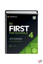 CAMBRIDGE ENGLISH FIRST FOR SCHOOLS B2 SB WITH ANSWERS WITH AUDIO