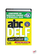 ABC DELF JUNIOR SCOLAIRE B1 + CORRIGÈS + DVD + LIVRE WEB ˗+ EBOOK