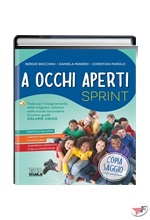 A OCCHI APERTI SPRINT UNICO + QUADERNO OPERATIVO + DVD LABORATORIO ˗+ EBOOK