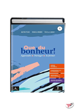 QUE DE BONHEUR! 1 + LIRE LA FRANCE + VERBI + CD-ROM MP3 + DVD-ROM ˗+ EBOOK
