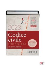 CODICE CIVILE PER LA SCUOLA 2023