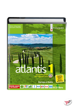 ATLANTIS 1 EUROPA ITALIA  CON CARTOGRAFIA 1 + QUAD. DELLE COMPETEN.1 + DVD 1
