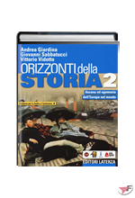 ORIZZONTI DELLA STORIA 2 + QUADERNO 2 ˗+ EBOOK