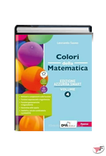 COLORI DELLA MATEMATICA 4 + QUADERNO 4 • AZZURRA SMART EDIZ. ˗+ EBOOK
