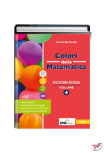 COLORI DELLA MATEMATICA 4 + QUADERNO DI RECUPERO 4 • ROSSA EDIZ. ˗+ EBOOK