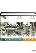 INCONTRI DI STORIA 1 + INCONTRI DI GEOGRAFIA 1 + 2 DVD 1 + CITTADINANZA ˗+ EBOOK