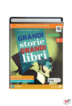 GRANDI STORIE, GRANDI LIBRI 2 + QUADERNO • VERDE EDIZ. ˗+ EBOOK