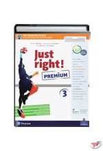 JUST RIGHT! PREMIUM 3 + EASY LEARNING + GET READY FOR EXAMS ˗+ EBOOK